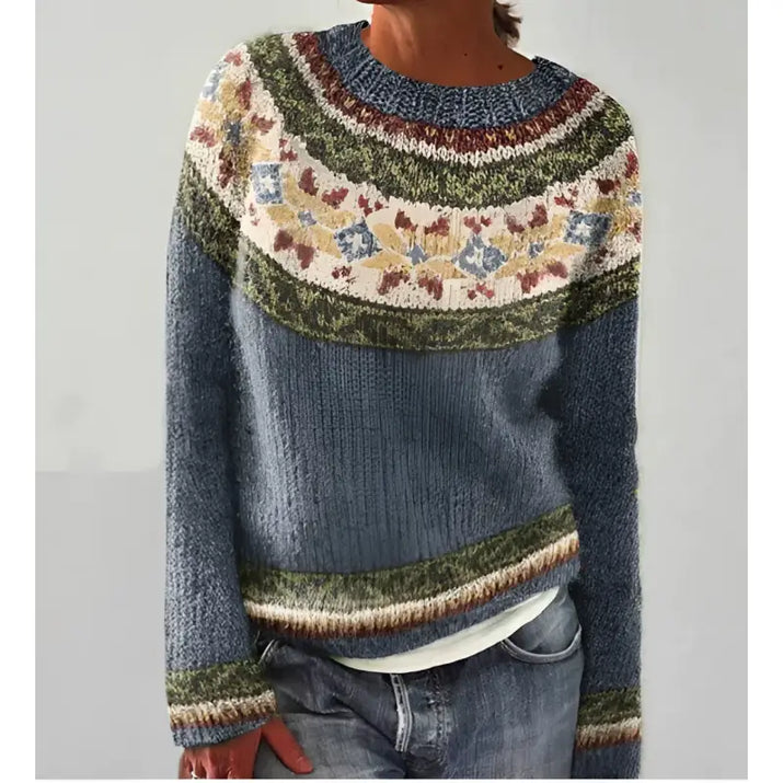 Loose Pullover Knit Sweater