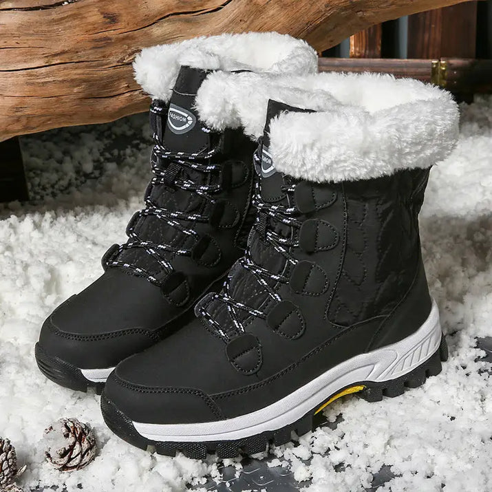 Waterproof Anti-Slip Thickened Mid-Rise Boots