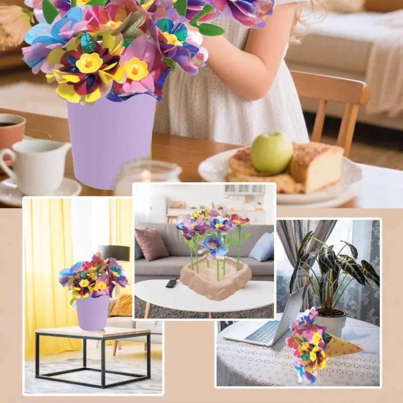 DIY Embossing Fabric Flower Making Machine