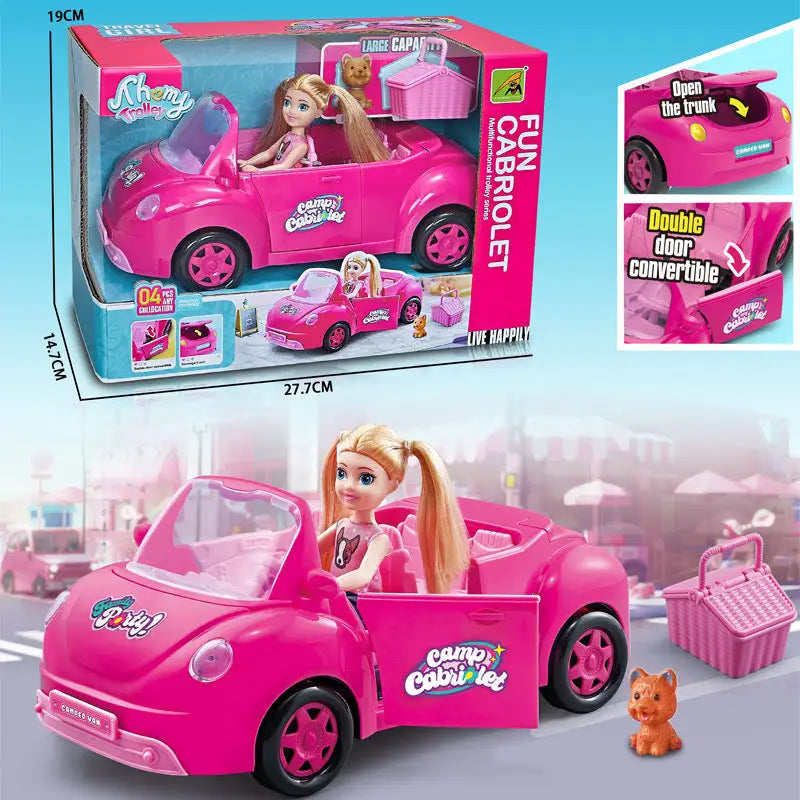 children's convertible, picnic car, sports car, princess, pet, girl, playhouse, toys, gifts