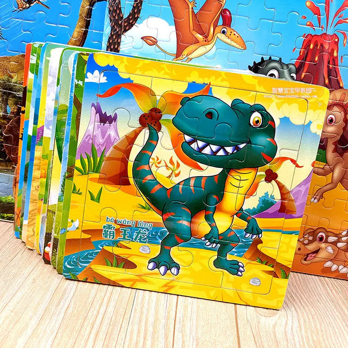 Dinosaur 16-Piece Jigsaw Puzzle 3-6 years old