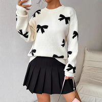 Bow Pullover Sweater