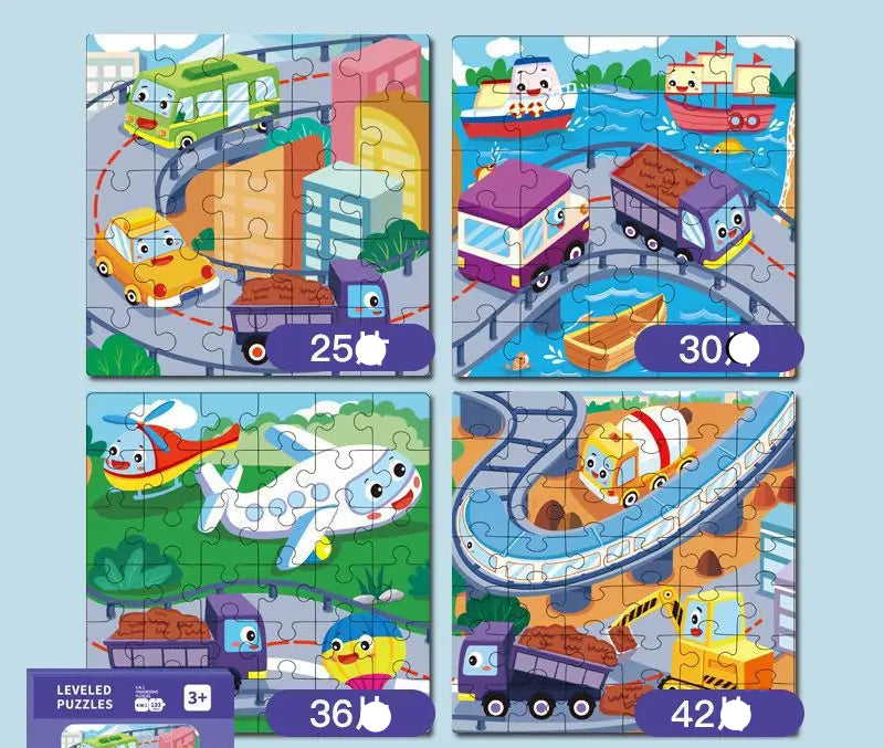 Magnetic Kids Puzzle Board  3-6 Years Old