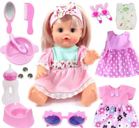Children's Doll And  Baby Stroller