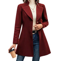 Solid Color Tweed Jacket