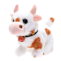 Simulated Electric Plush Cow