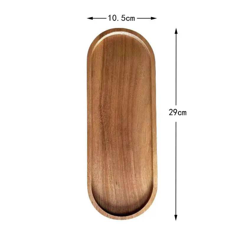 Acacia Wood Solid Wood Tray
