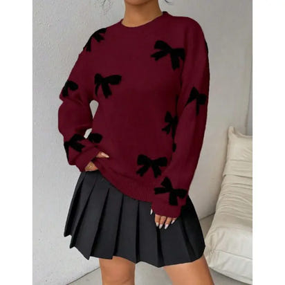 Bow Pullover Sweater