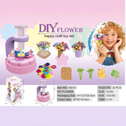 DIY Embossing Fabric Flower Making Machine