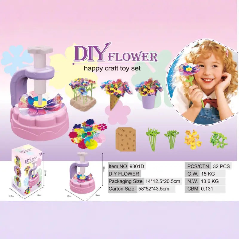 DIY Embossing Fabric Flower Making Machine