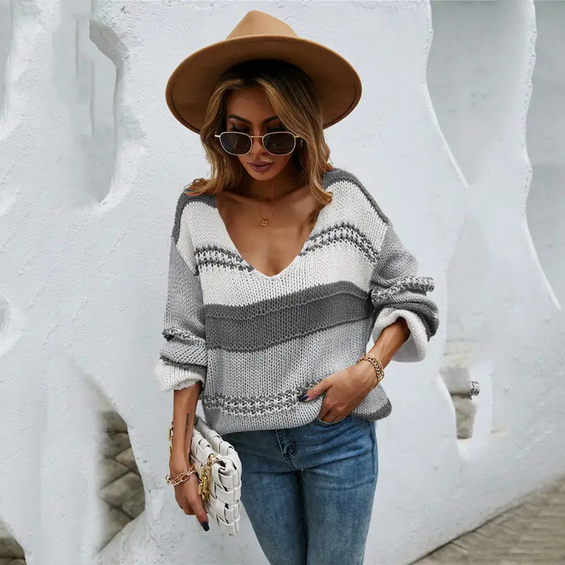 Pullover Knitted Sweater