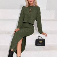2 Piece Knit Dress
