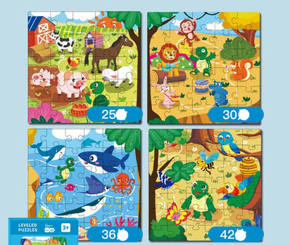 Magnetic Kids Puzzle Board  3-6 Years Old