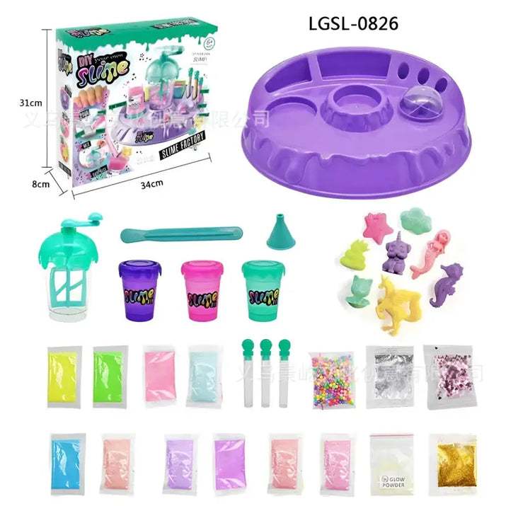 Children's Slime Shaker DIY Crystal Dough Set