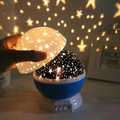 Dream Rotating Starry Sky Projection  Light