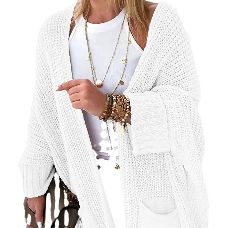 Mid Length  Knit Cardigan