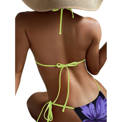 Women's Printed String Bikini