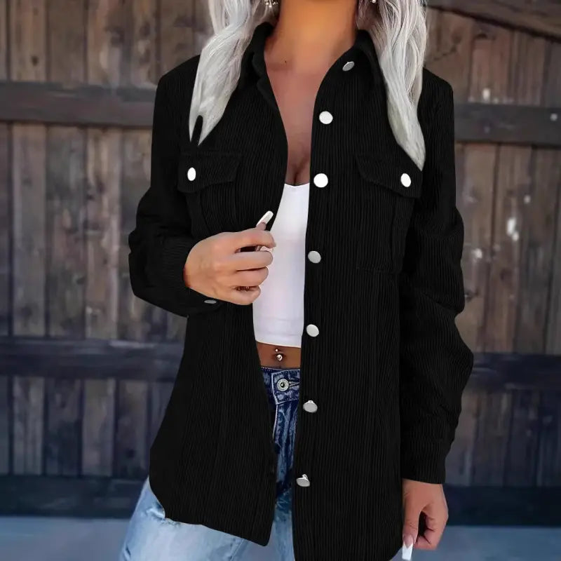 Corduroy Shirt Jacket