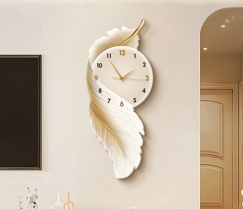 Feather Clock