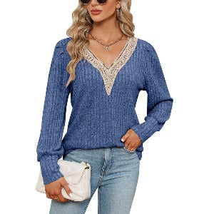 Sunken Stripe Brushed Sweater - Stylish Pullover in Various Colors