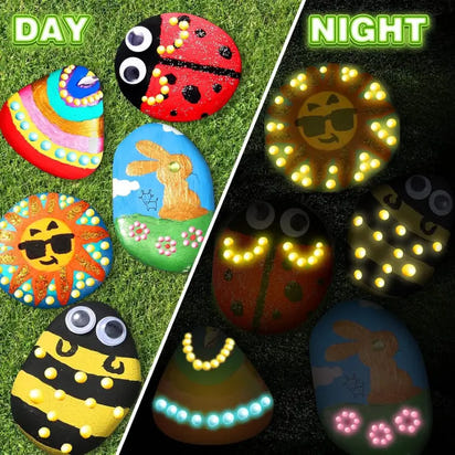 Childrens Hand-Paint Rock Craft Sets