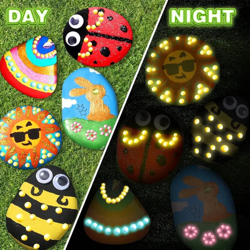 Childrens Hand-Paint Rock Craft Sets