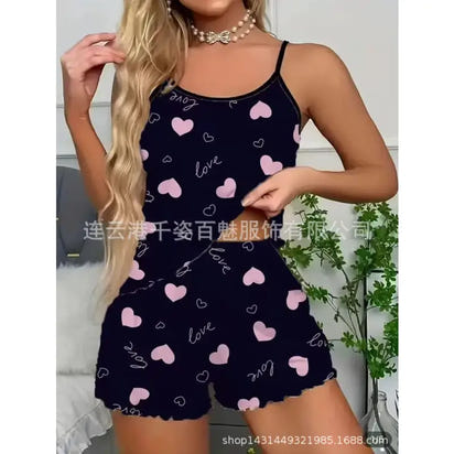 Printed Casual Pajamas