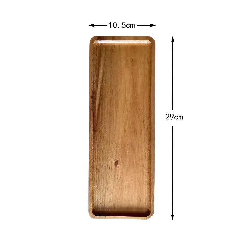Acacia Wood Solid Wood Tray
