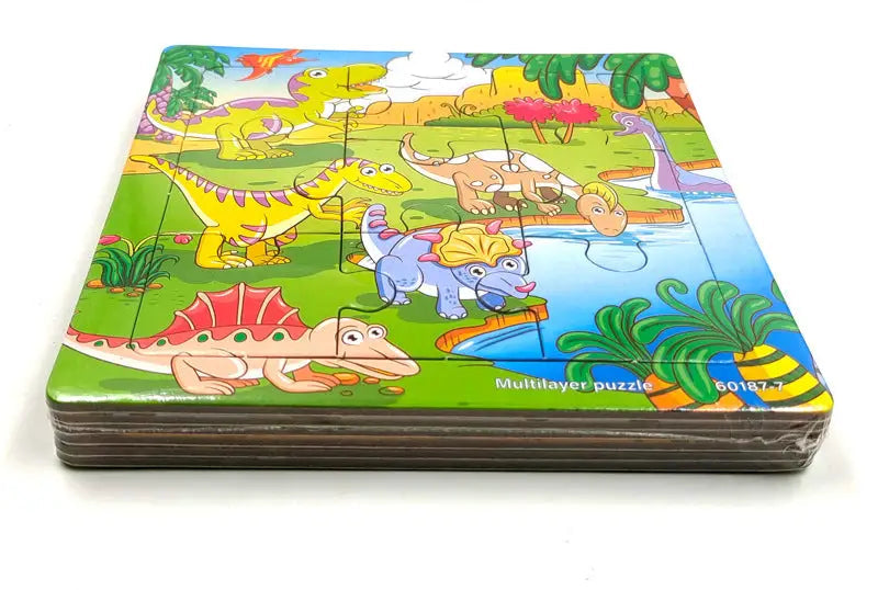 Dinosaur 16-Piece Jigsaw Puzzle 3-6 years old