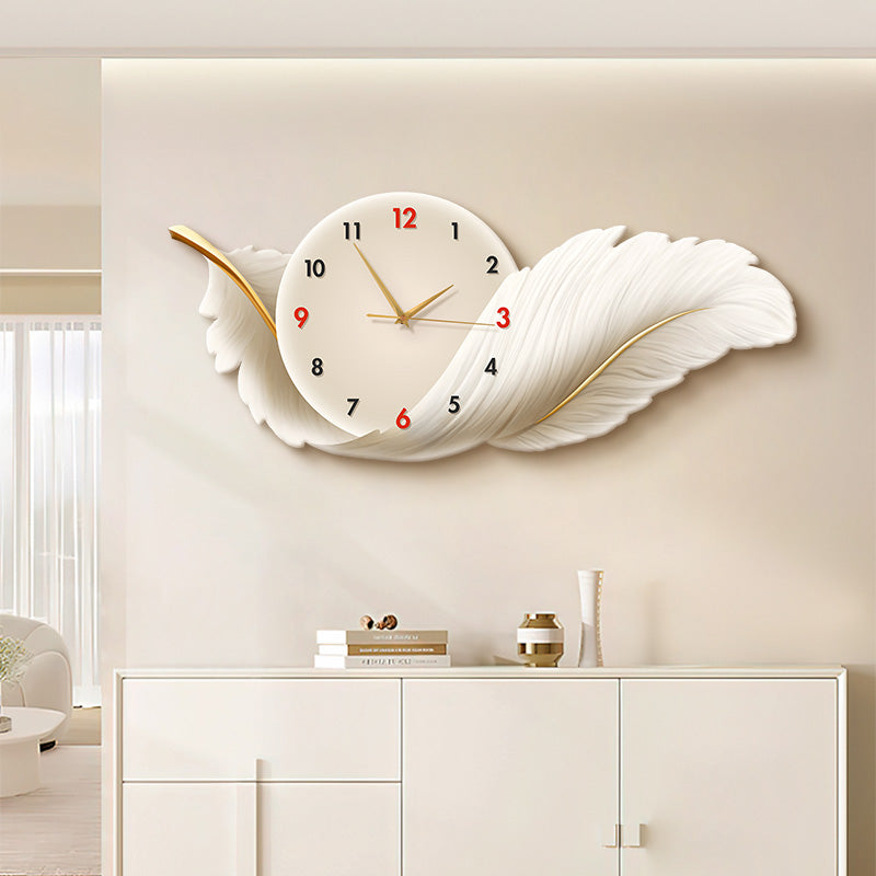 Feather Clock