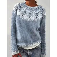 Loose Pullover Knit Sweater