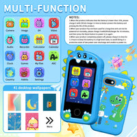 dual-Camera Touch Screen Children's Mobile Phone