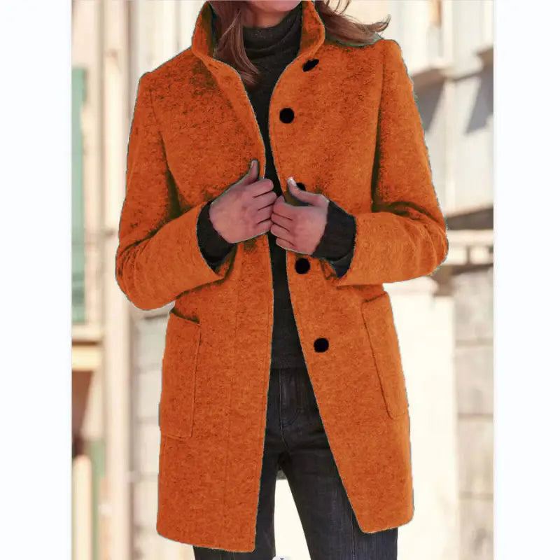 orange coat