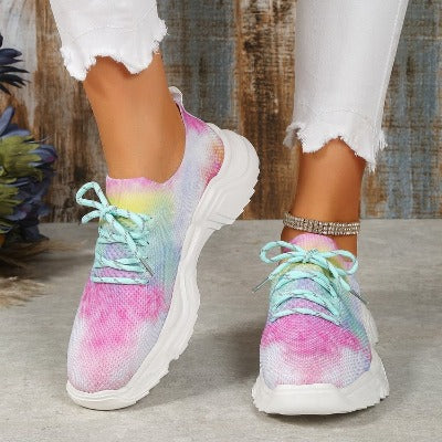 Casual Flower Sports Sneakers