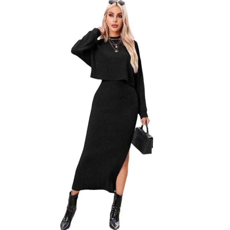 2 Piece Knit Dress
