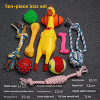 Pet Toys Dog Set Toys Vocal Toys Dog Training Dog Toys Teddy Golden Retriever - sleek-selections