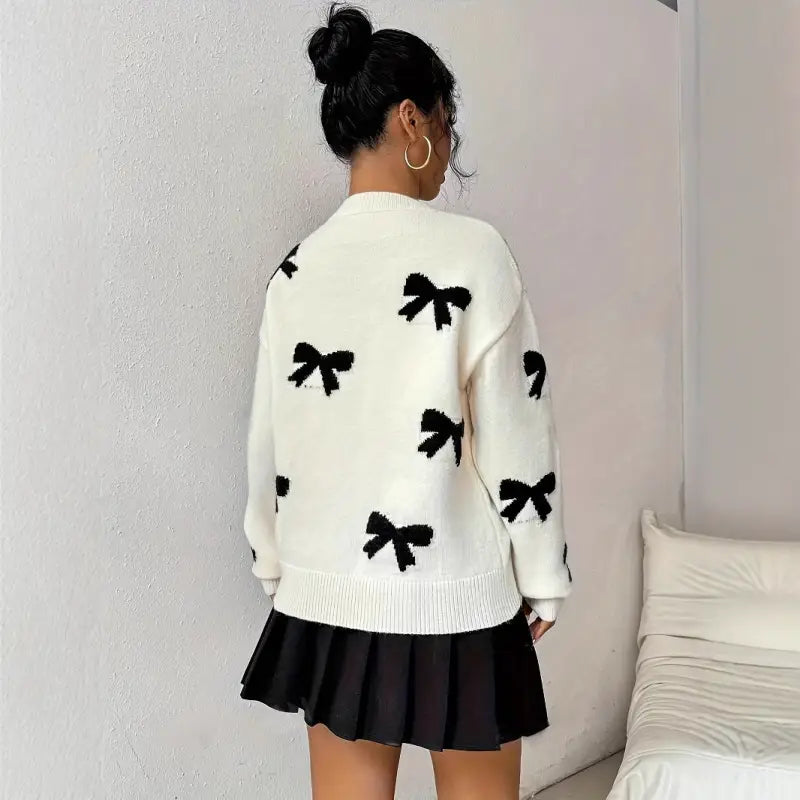 Bow Pullover Sweater