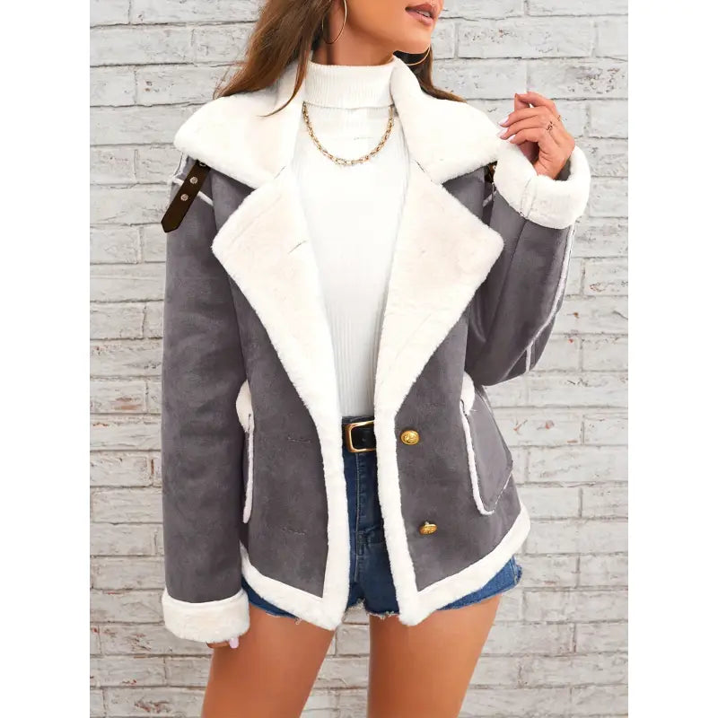 Plush Winter Warm Casual Jacket