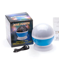 Dream Rotating Starry Sky Projection  Light