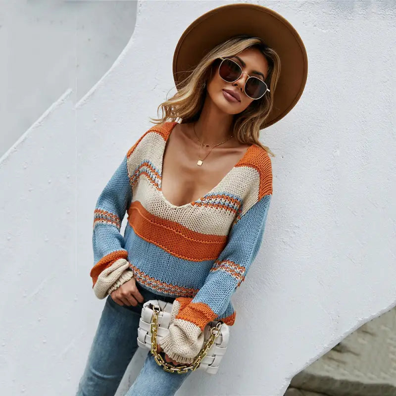 Pullover Knitted Sweater