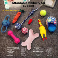 Pet Toys Dog Set Toys Vocal Toys Dog Training Dog Toys Teddy Golden Retriever - sleek-selections