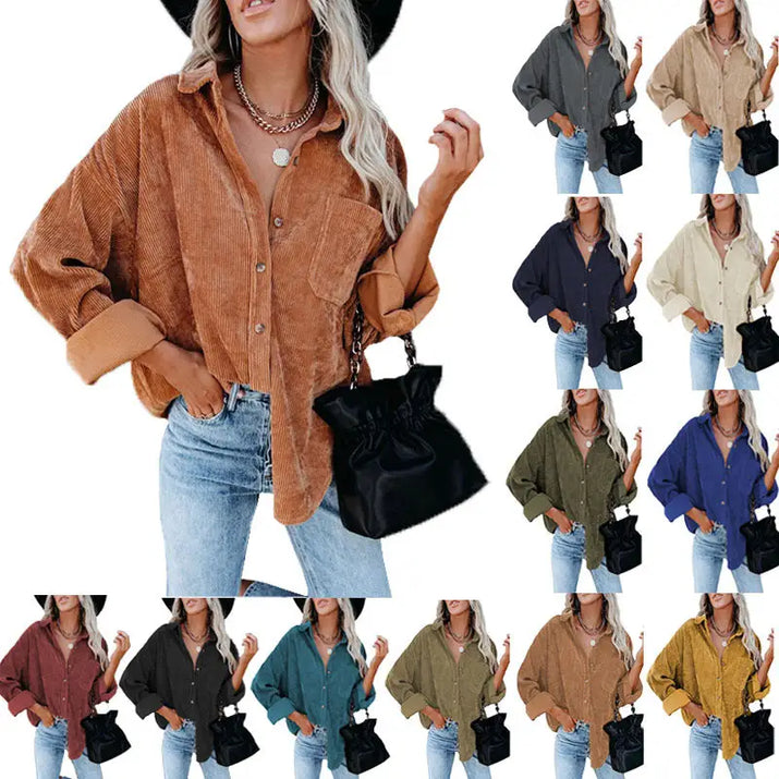 Corduroy Casual Light Jacket