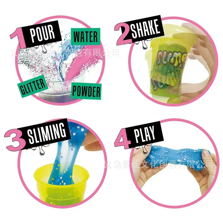 Children's Slime Shaker DIY Crystal Dough Set