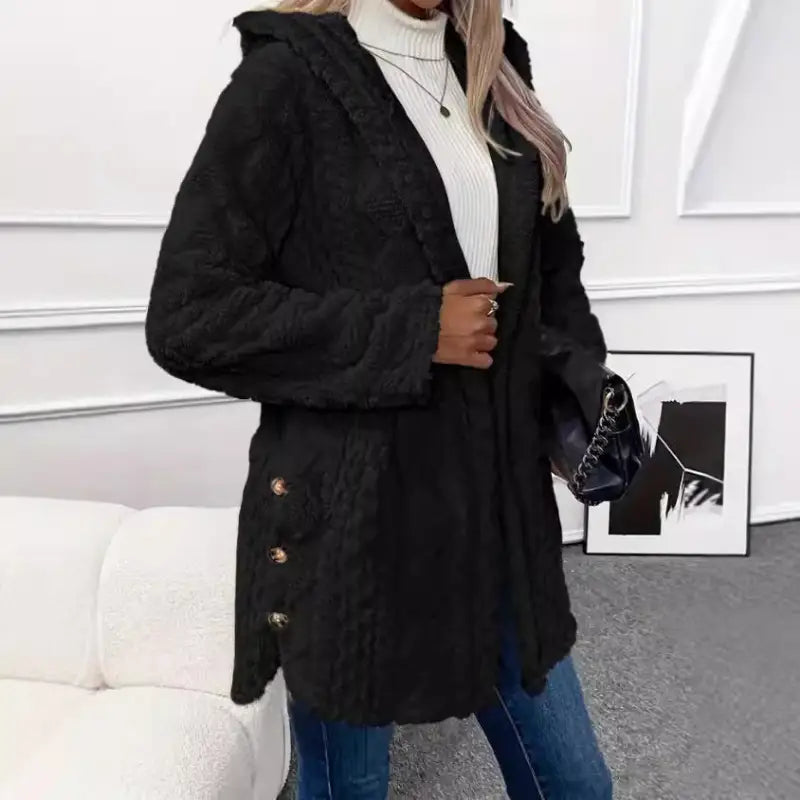 Fall/Winter  Hooded Cardigan Jacket