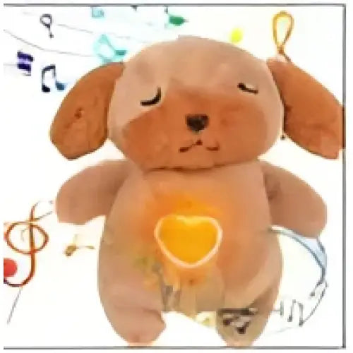 Breathing Soothing Music Plush Toy