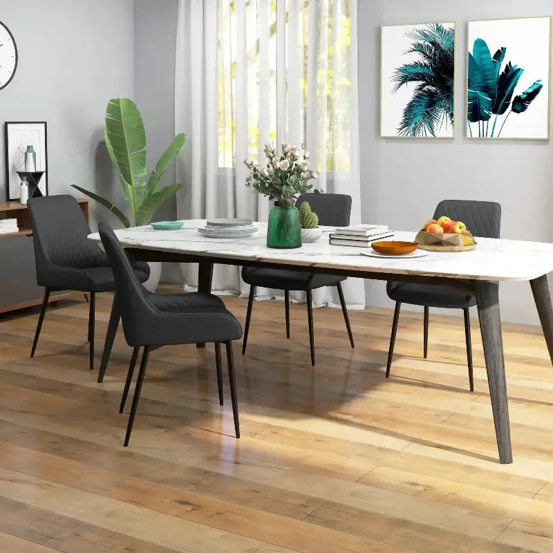 Modern Dining Chairs Set of 4 - sleek-selections