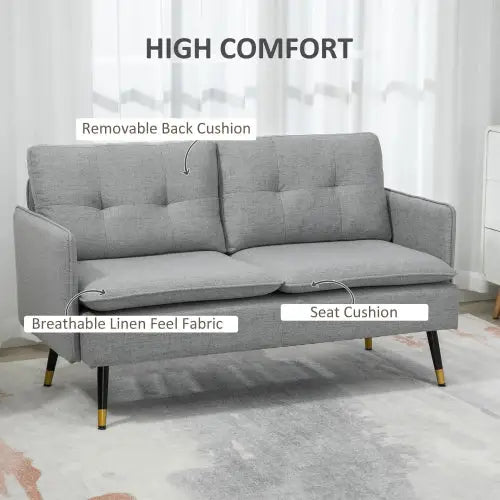 Loveseat Sofa - sleek-selections