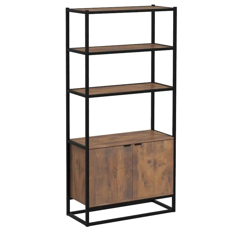 Industrial Bookshelf - sleek-selections