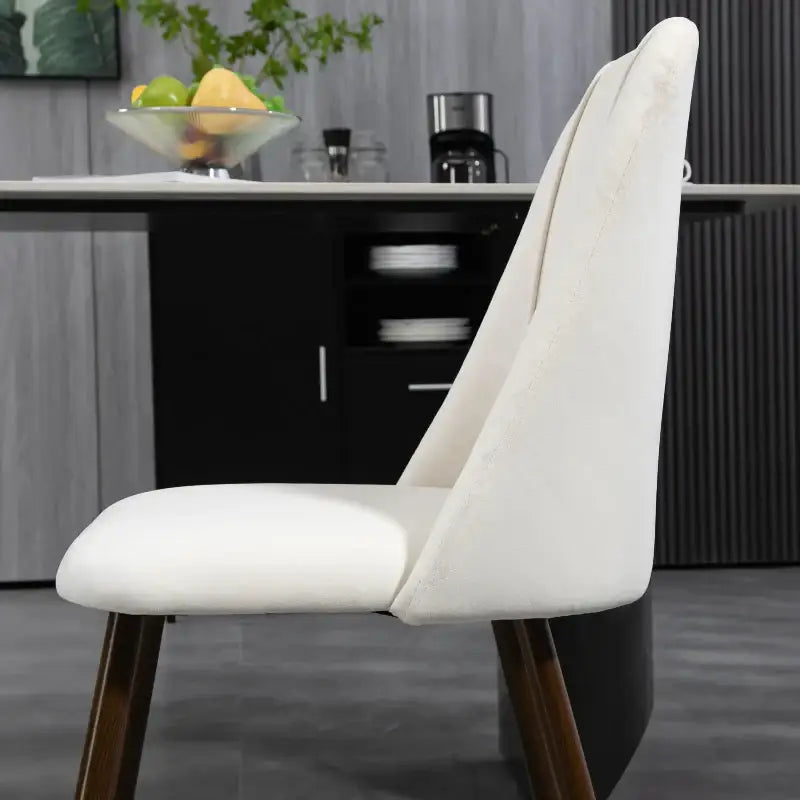 Upholstered Dining Chairs Set of 4 - sleek-selections