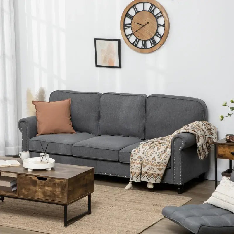 3-Seater Sofa Couch - sleek-selections